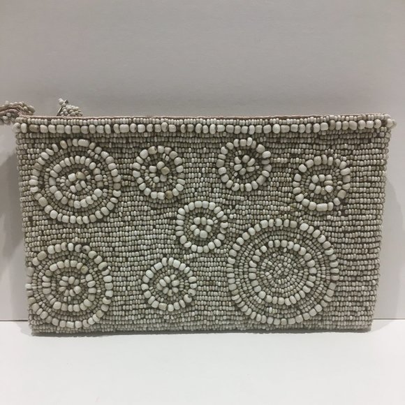 BEADED CLUTCH BAG WITH STRAP - Picture 14 of 14